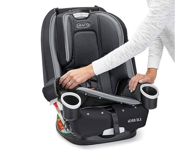 Graco 4Ever DLX 4 in 1 Car Seat | Infant to Toddler Car Seat, with 10 Years of Use, Fairmont 